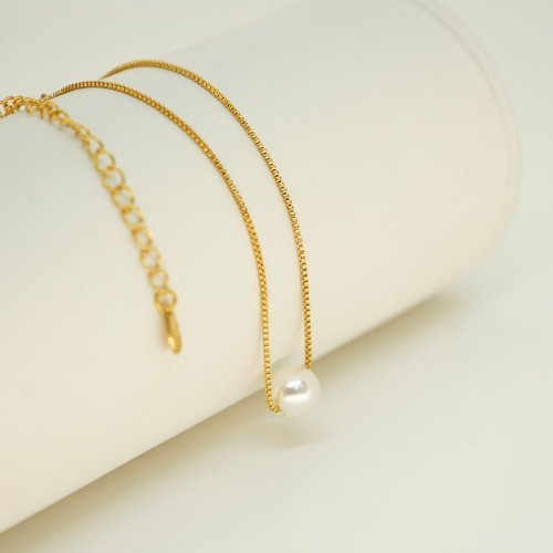 PULSERA LISA CON BAÑO DE ORO