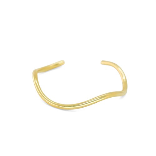 PULSERA ARO CON BAÑO DE ORO