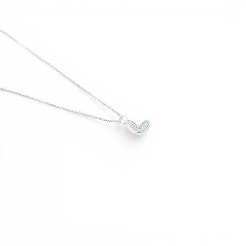 COLLAR ZIRCONIA BAÑO DE RODIO