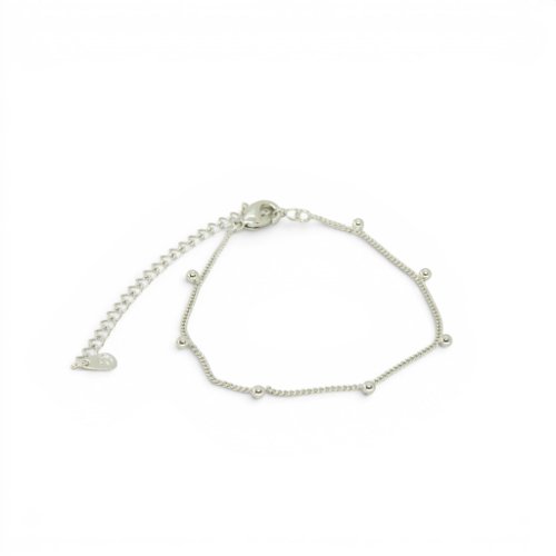 PULSERA CON BAÑO DE RODIO