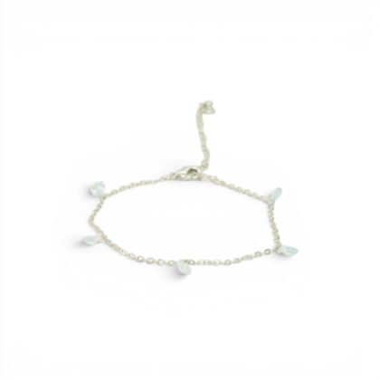 PULSERA CRISTALES CON BAÑO DE RODIO
