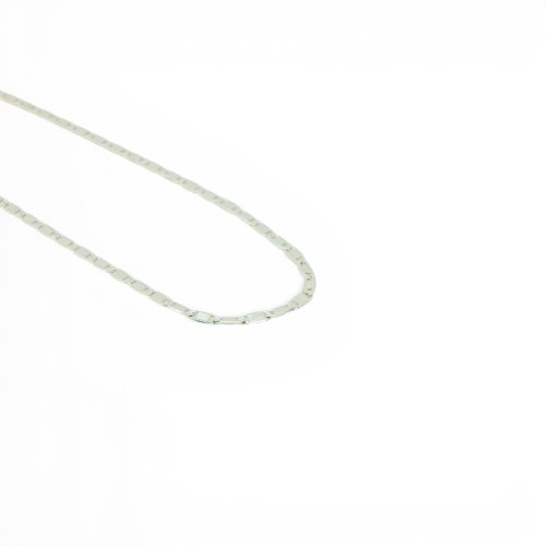 COLLAR CORTO PLANO CON BAÑO DE RODIO