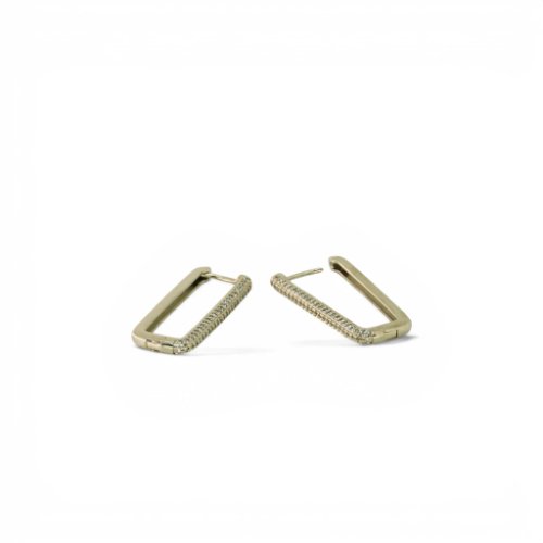 ARETES CON BAÑO DE RODIO Y ZIRCONIAS