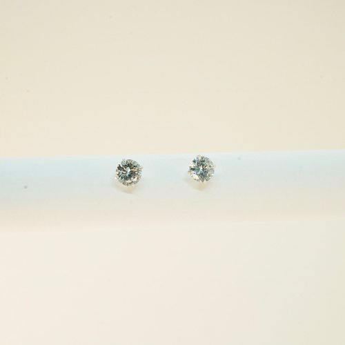 ARETES CRISTAL Y  BAÑO DE RODIO