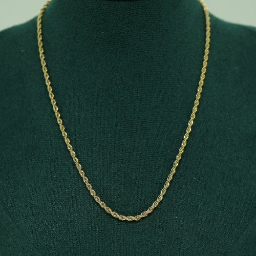 COLLAR CORTO CON BAÑO DE ORO