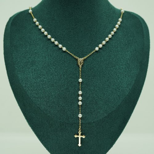 COLLAR ESCAPULARIO CON BAÑO DE ORO