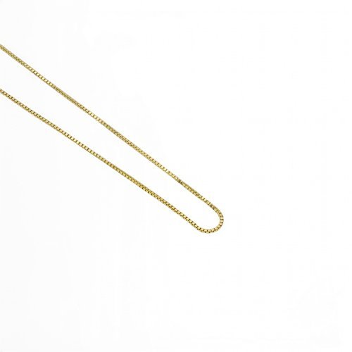 COLLAR LISO AJUSTABLE CON BAÑO DE ORO