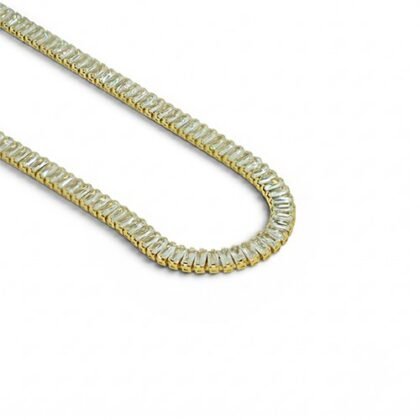 COLLAR ZIRCONIA CON BAÑO DE ORO